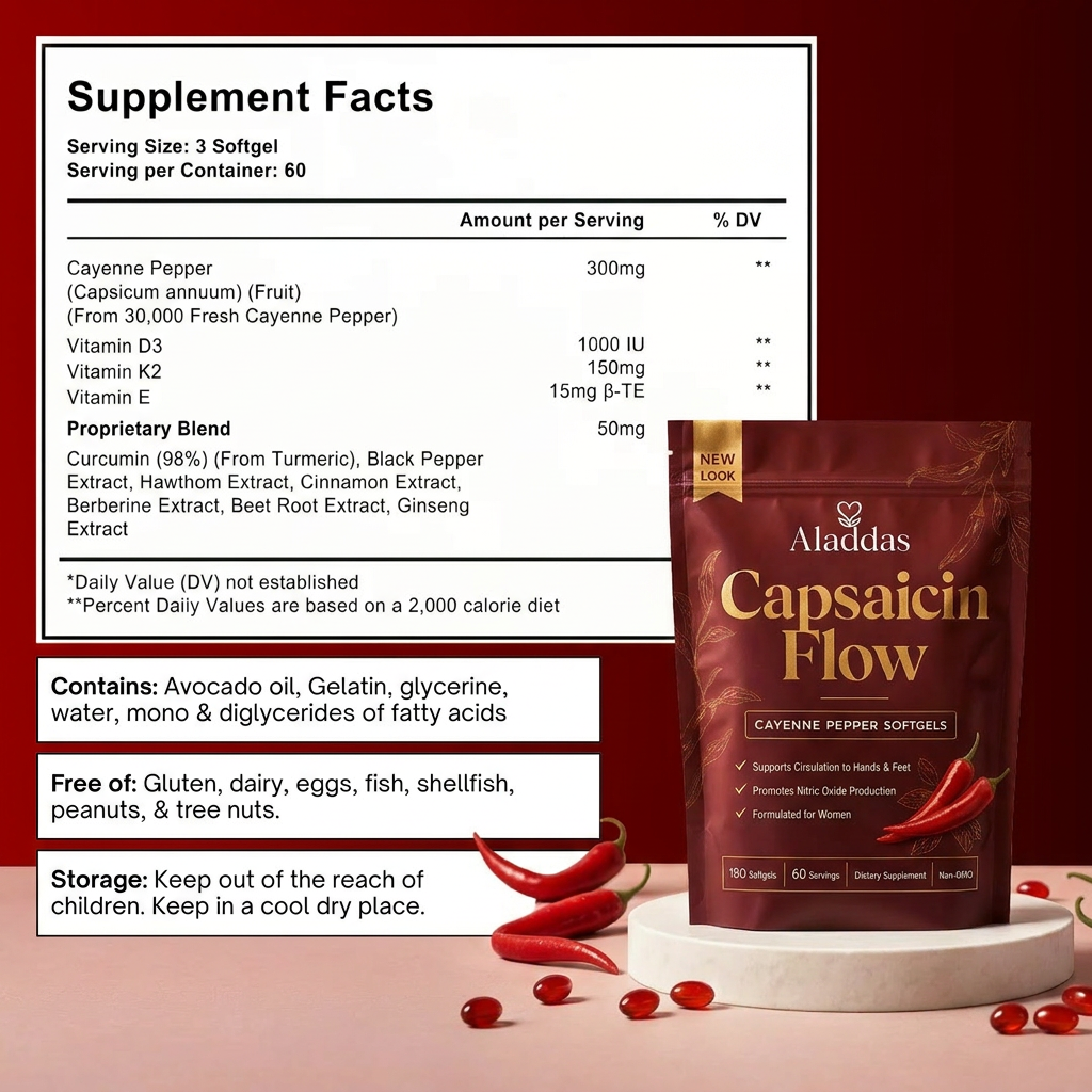 Aladdas Capsaicin Flow